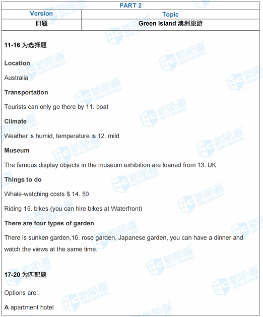 新航道2021年6日19月雅思考试回忆 新航道2021年6日19月雅思考试回忆