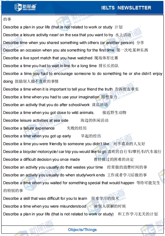 雅思机经