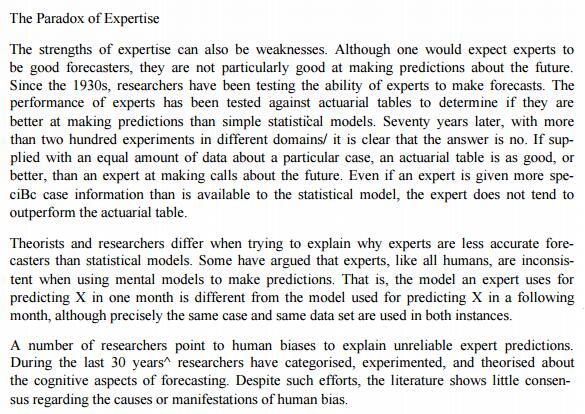 雅思阅读真题：From A Novice to An Expert从新手到