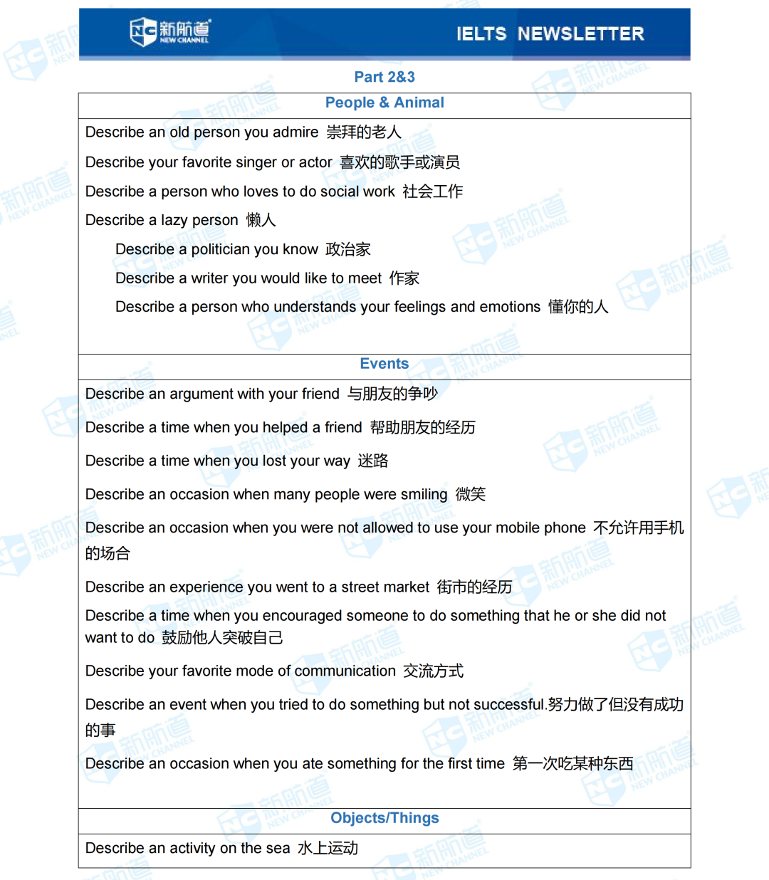 雅思考试机经 雅思考试机经