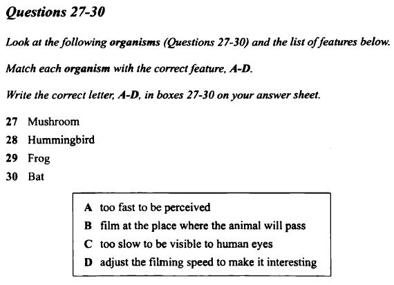 雅思阅读真题:High Speed Photography  高速摄影
