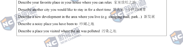 雅思考试回忆