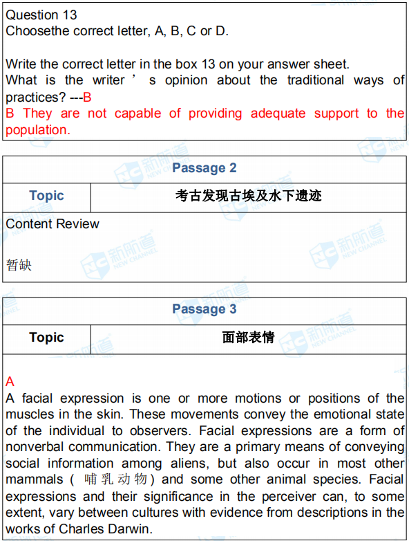 新航道2019年8月1日雅思考试机经回忆完整版