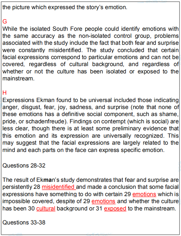 新航道2019年8月1日雅思考试机经回忆完整版