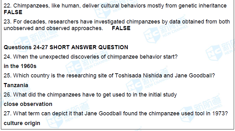 新航道2017年1月7日雅思考试回忆13