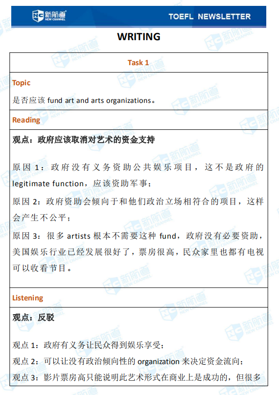 新航道2020年09月06号托福考试机经！