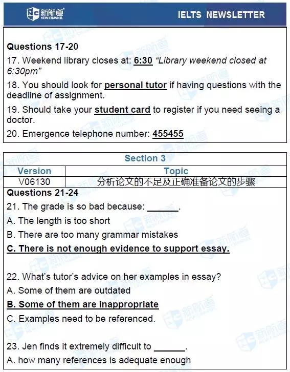 一大波新题来袭！2017年1月7日雅思机经回忆及解析