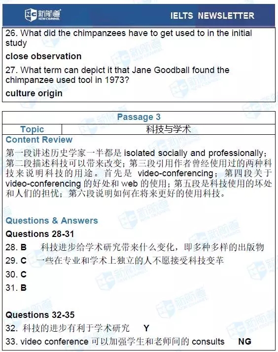 一大波新题来袭！2017年1月7日雅思机经回忆及解析