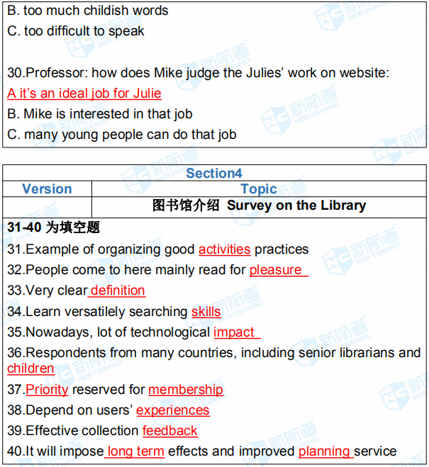 新航道 2019年4月6日雅思考试机经回忆完整版