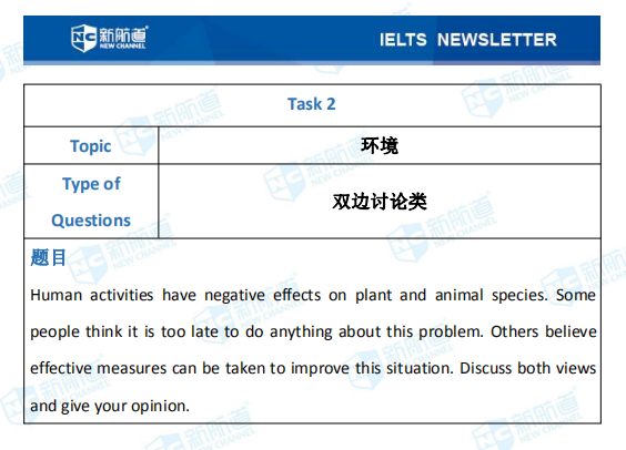 新航道2020年08月08日雅思考试机经！