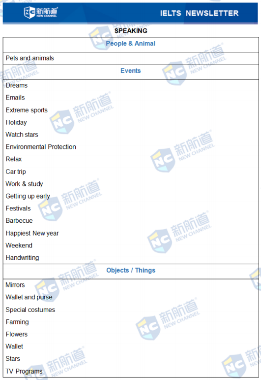 雅思考试机经 雅思考试机经