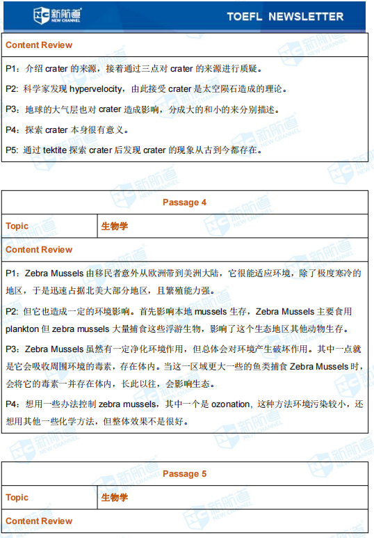 托福考试机经