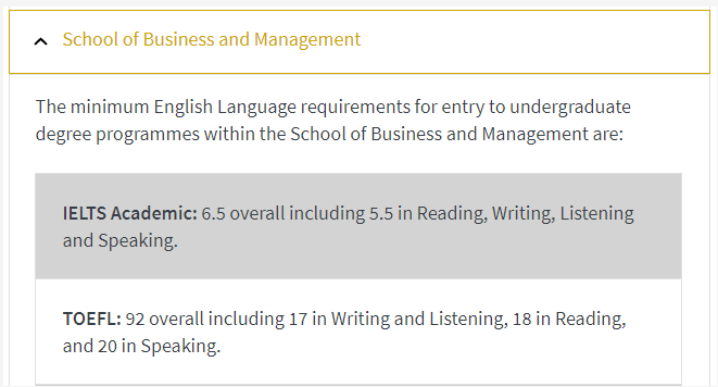 消息！ETS公布2022英国大学托福录取分数！