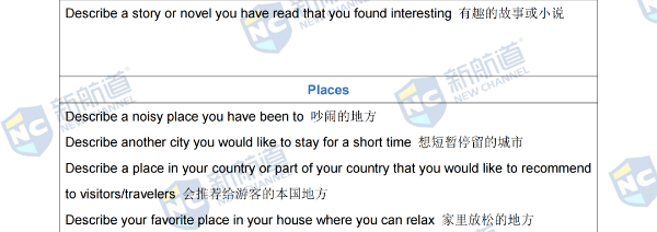 雅思考试回忆