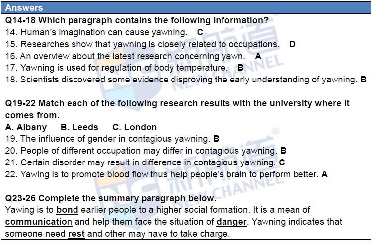 新航道2016年4月16日雅思考试回忆阅读2答案