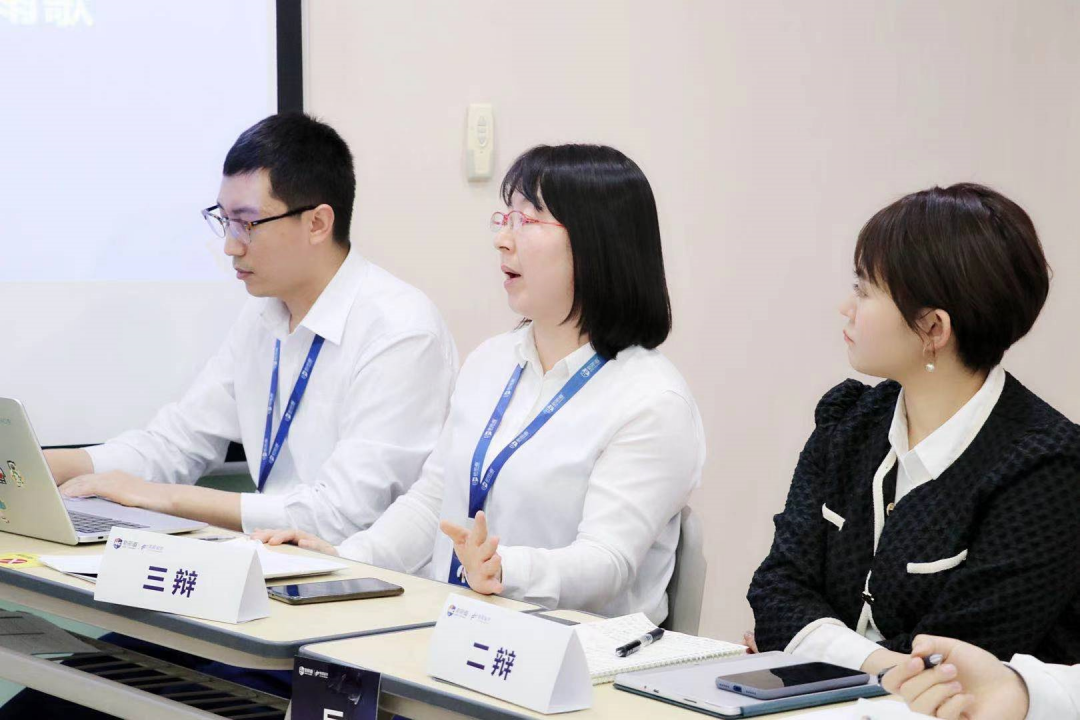 新航道前程留学北京公司第二届销售技能大赛辩论赛