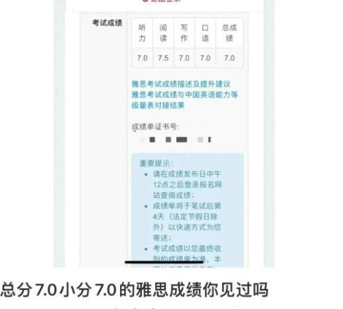 雅思7.0是什么水平