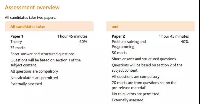 IGCSE计算机科学