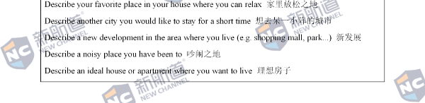 雅思考试回忆
