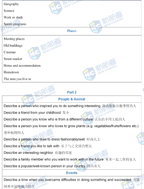 雅思机经|新航道雅思机经命中率9月17日《9分达人》命中1题！