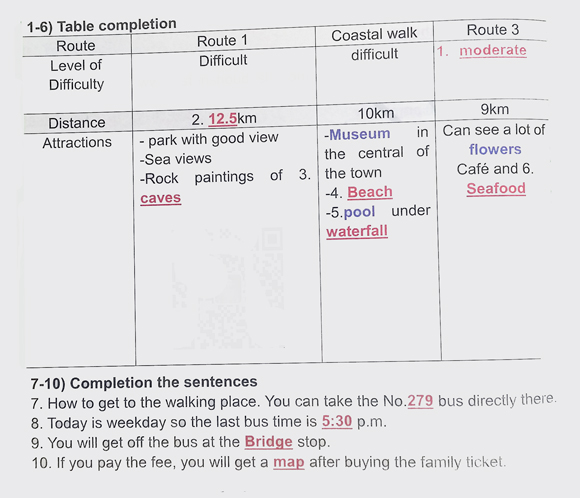 雅思听力机经S1：景点旅游管理员咨询