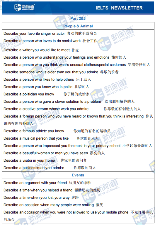 雅思考试机经 雅思考试机经