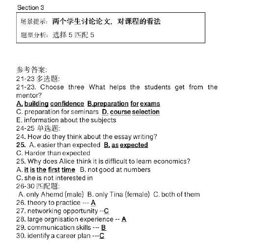 新航道2021年6月26日雅思听力考试预测（下）