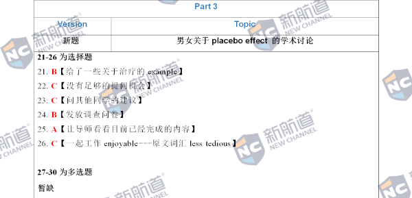 雅思考试回忆
