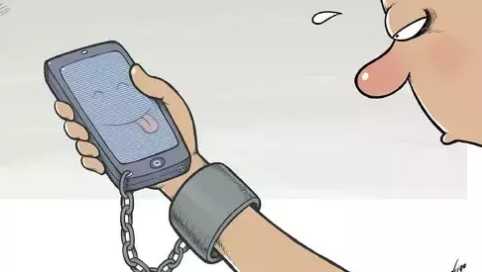 “刷手机”用英文怎么说？