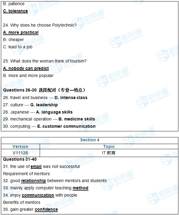 2017.11.25雅思机经回忆